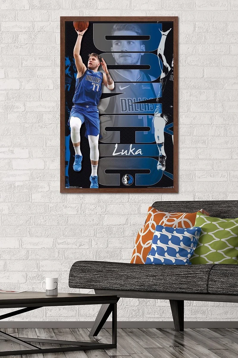 NBA Dallas Mavericks - Luka Doncic 19 Wall Poster