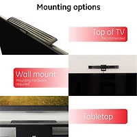 Antenne intérieure HD Hover amplifiée UltraPro Series de marque GE, 46255