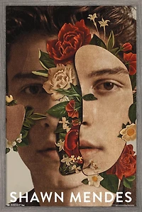 Shawn Mendes - Floral Wall Poster