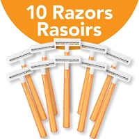 Rasoir jetable homme BIC Twin Select Sensitive Skin, 2 lames, paquet de 18