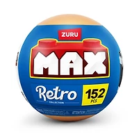 MAX Build More Premium Retro Series 2 (Camera) by ZURU – Novelty Unboxing Toy & Building Brick Collectible Minis with up to 188 Pieces, Retro Designs to Build & Display, Ages 8+, Kids, Teens & Adults.