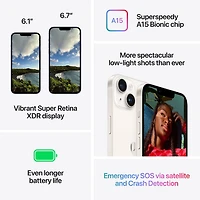 TELUS/ Koodo Apple iPhone 14 Plus 128GO