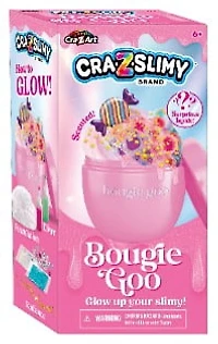 CRA-Z-SLIMY Bougie Goo rose unique,  unisexe, 8+