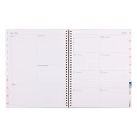 Organized by Happy Planner de 12 mois, Grand format de 25 cm x 30 cm, Marché aux fleurs
