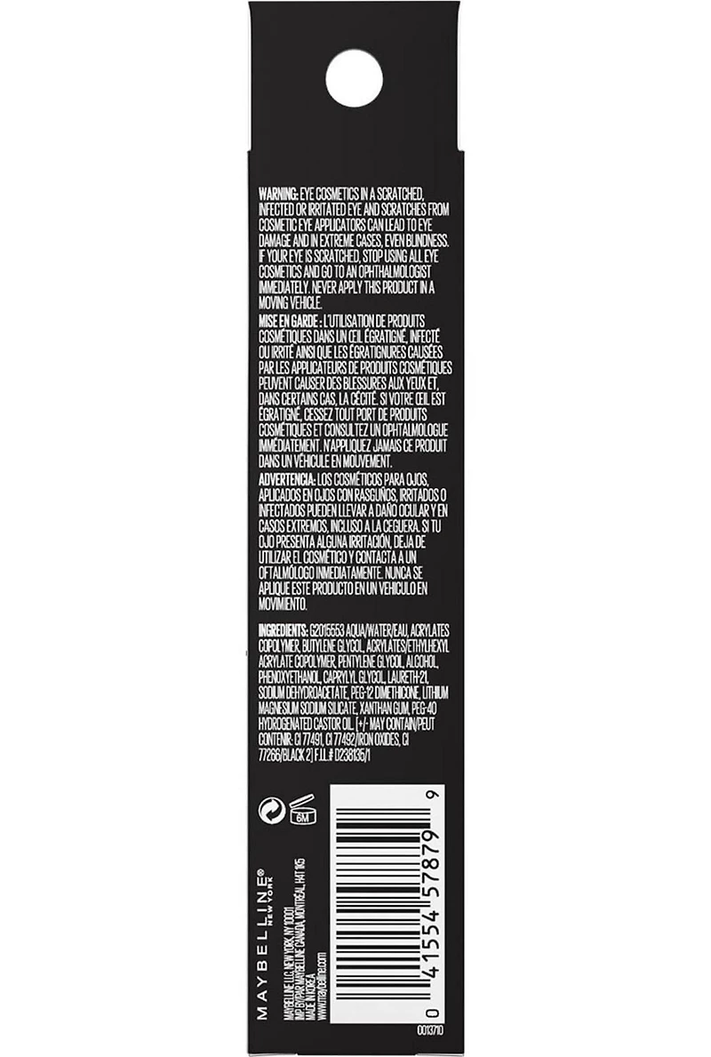 Maybelline New York, Liquid Ink Eyeliner, Eye Makeup, 3  gr., 3  GR