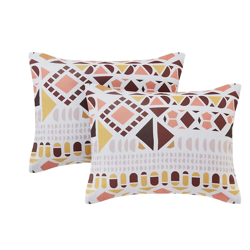 Chenille Mosaic 8 Piece Bed in a Bag