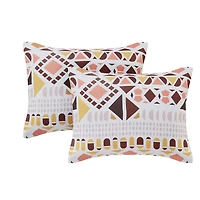 Chenille Mosaic 8 Piece Bed in a Bag