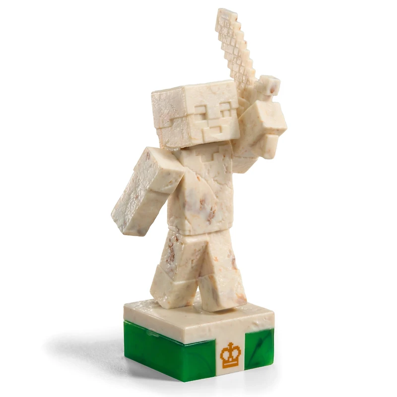 The Noble Collection Minecraft Jeu D'Échecs – Overworld Heroes contre Hostile Mobs