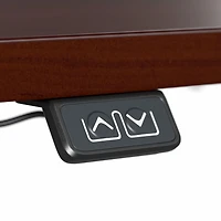 Move 40 Series by Bush Business Furniture 48W x 24D Electric Height Adjustable Standing Desk in White