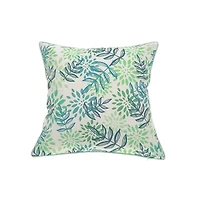 April Outdoor Waterproof Cushion Leaves 18 X 18 - Set of 2