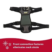 Coastal Pet Products Large Black Walk Right! Front-Connect Padded Dog Harness, Large Dog Harness