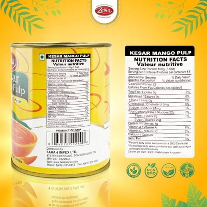 ZAIKA KESAR MANGO - FRENCH