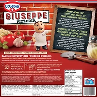Dr. Oetker Giuseppe Pizzeria pizza lève-au-four Hawaïenne 730G