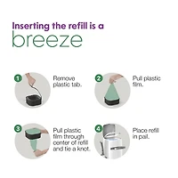 Recharge Litter Genie Eco Jumbo - 1 pk - Film compostable