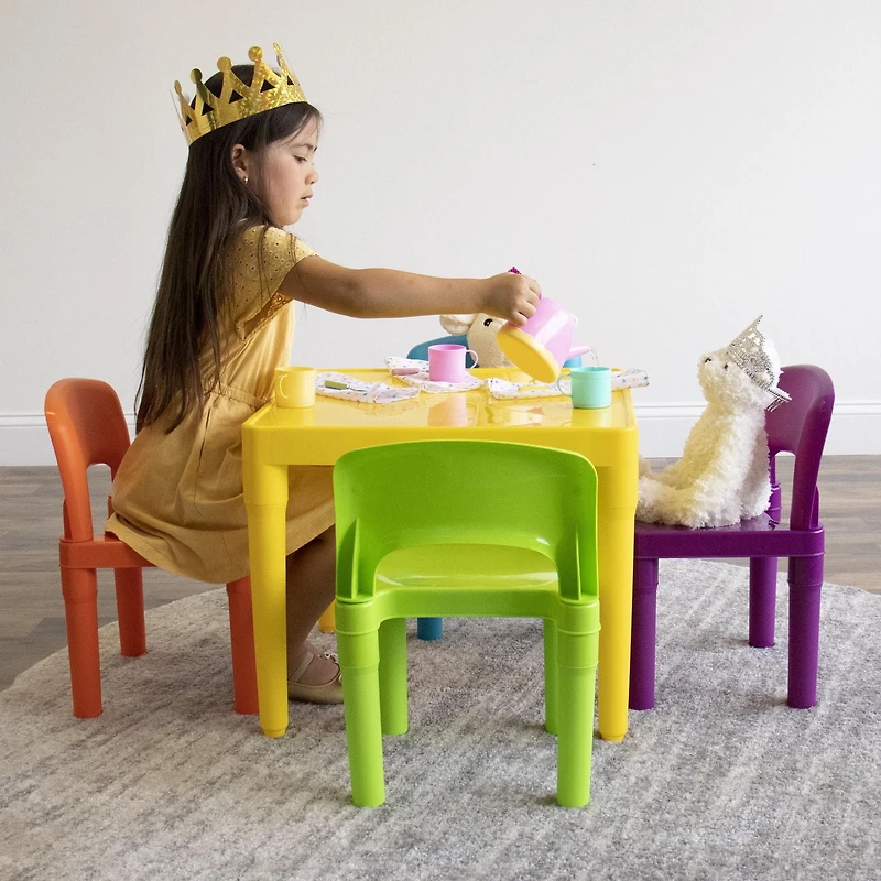 Humble Crew table et chaises en plastique pour enfant