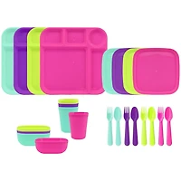 Service de vaisselle 24 pièces 4 enfants