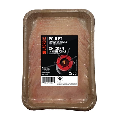 Chicken For Chinese Fondue, Chicken fondue
