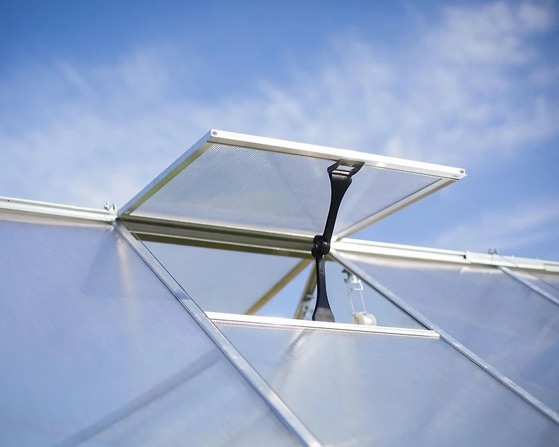 CANOPIA par PALRAM Balance 10 pi x 20 pi Ensemble de serre - Argent