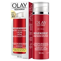 Olay Regenerist Micro-Sculpting Cream Anti-Aging Face Moisturizer with SPF 30 Broad Spectrum, Vitamin B3, 50 mL