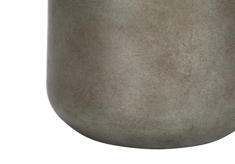 Monarch Specialties Lighting, 24"h, Table Lamp, Grey Concrete, Beige Shade, Contemporary