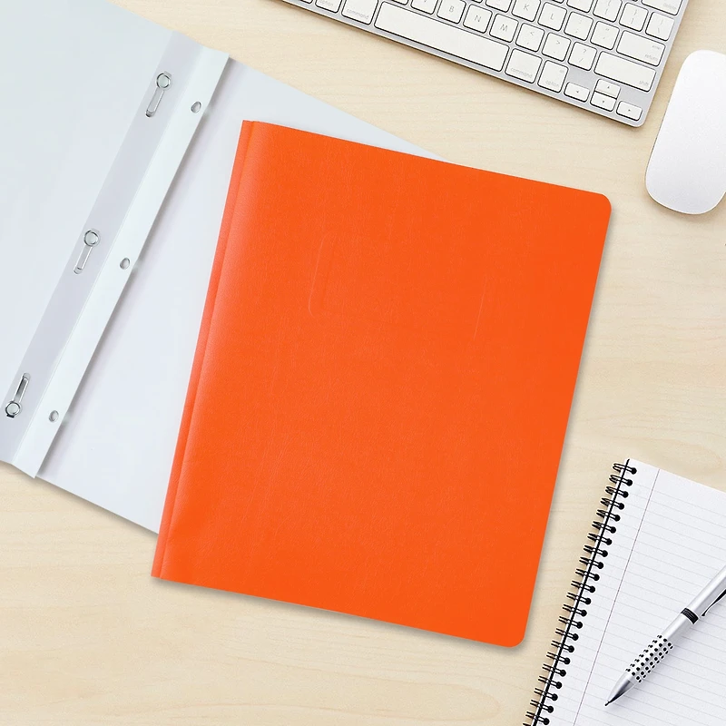 PEN+GEAR ORANGE REPORT COVER, 9.4" x 11.5", ORANGE