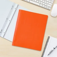 PEN+GEAR ORANGE REPORT COVER, 9.4" x 11.5", ORANGE