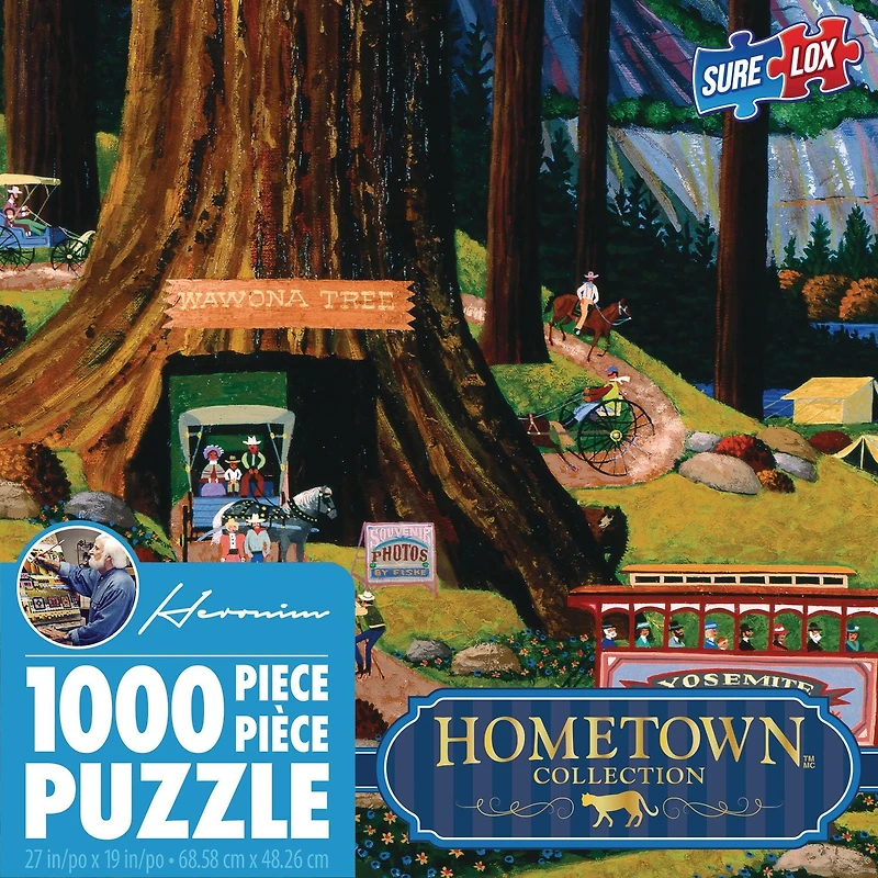 Sure-Lox 1000pc Hometown Yosemite Camp Puzzle