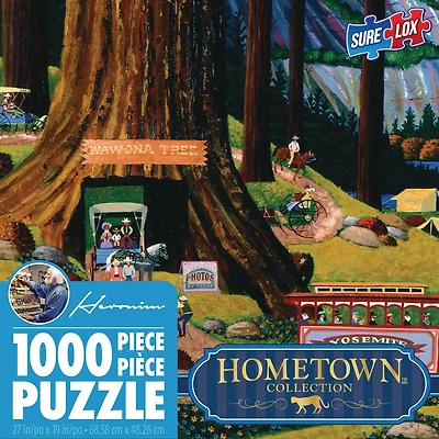 Sure-Lox 1000pc Hometown Yosemite Camp Puzzle
