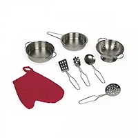 Janod Twist Cuisine - Cuisine en Bois Extensible Double Face avec 8 Accessoires - 86 cm de Hauteur - Jeu de Simulation - Pour les Enfants de 3 à 6 Ans