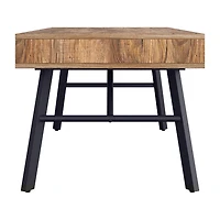 Table basse Auston finition grain de bois