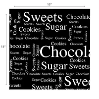IH Casa Decor 20 Pack Luncheon 3 Ply Sweets De Serviette - Ensemble De 6