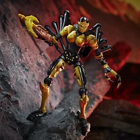 Transformers Generations War for Cybertron : Kingdom, figurine WFC-K5 Blackarachnia Deluxe, pour enfants, à partir de 8 ans, 14 cm