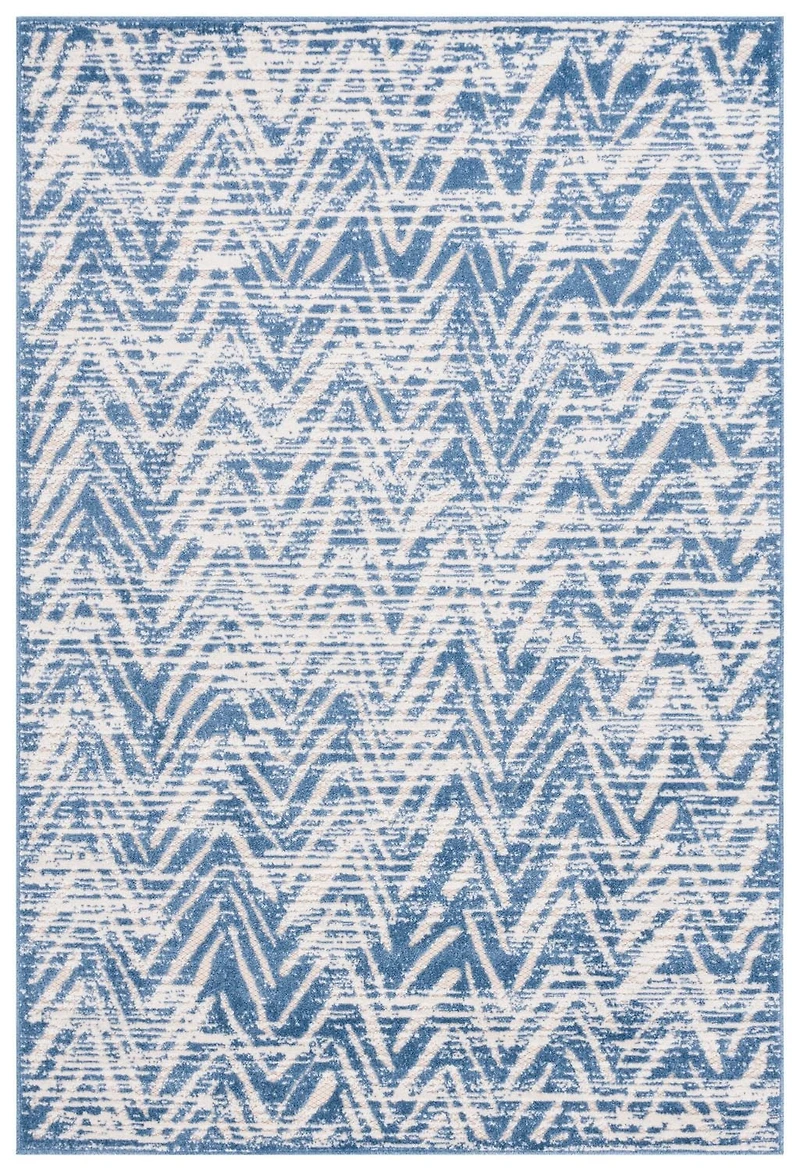 SAFAVIEH Cottage Ronni Chevron Indoor/Outdoor Area Rug