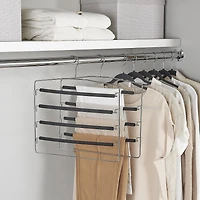 neatfreak! Cintre à pantalon antidérapant à 4 niveaux