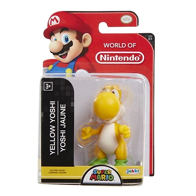 Figurine articulée Yoshi Jaune Nintendo de 2,5 po