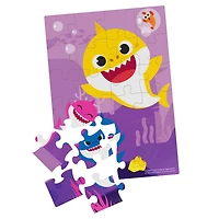 Baby Shark, Puzzle dans un tube, pour familles et enfants à partir de 4 ans