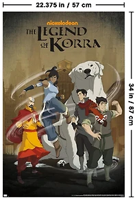 Nickelodeon Avatar: The Legend of Korra - Group Wall Poster, 22.375" x 34"