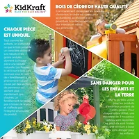KidKraft Forestview II Wooden Playhouse with EZ Kraft Assembly™