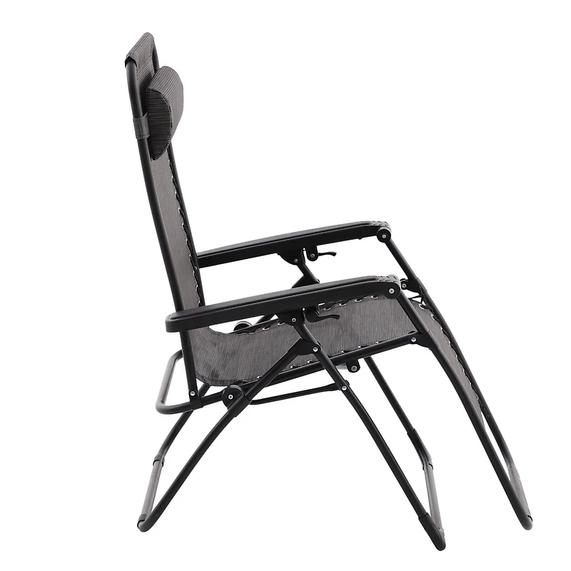 Chaise zéro gravité Mainstays Inclinaison réglable