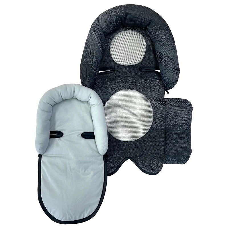 Nûby™ Eco Head & Body Support + Strap Covers, Durable lightweight fabric