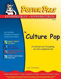The Fsl Classroom La Culture Pop French Reproducible Teaching Activities