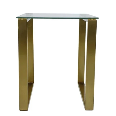 Gen Side Table in Gold Color