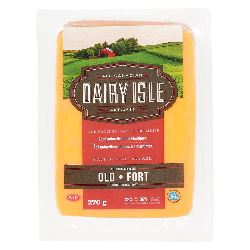 DAIRY ISLE OLD CHEDDAR CHEESE, DAIRY ISLE OLD CHEDDAR 270g