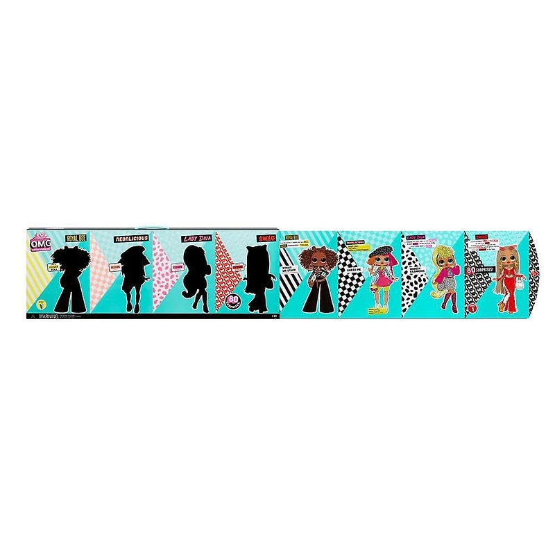 L.O.L. Surprise! O.M.G. 4 Pack Series 1 Fashion Dolls
