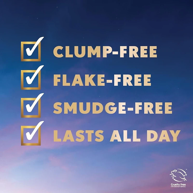 COVERGIRL Mascara Exhibitionist Stretch and Strengthen, formulé avec des peptides, de la biotine et de la pro-vitamine B5, non agglomérant, sans bavures, 100 % sans cruauté envers les animaux Mascara allongeant