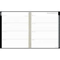 Grand agenda hebdomadaire/mensuel Cambridge Emerson Planificateur