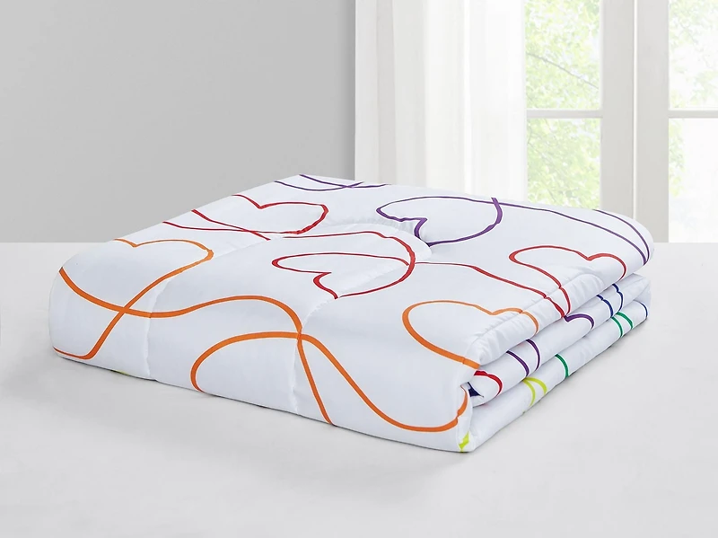 Mainstays Pride Heart Comforter Twin