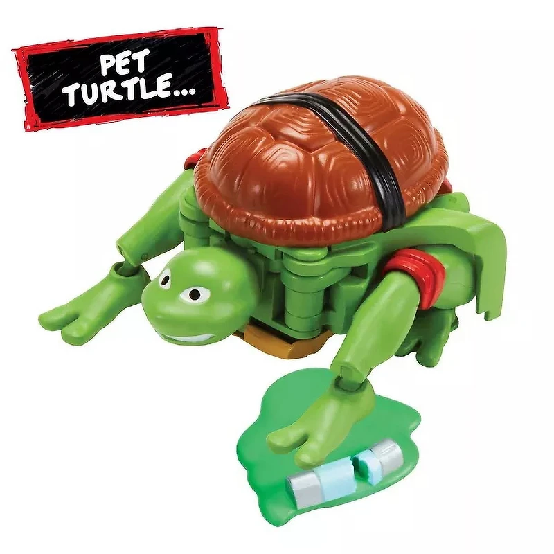Teenage Mutant Ninja Turtles Rafeal Pet to Ninja figure due action