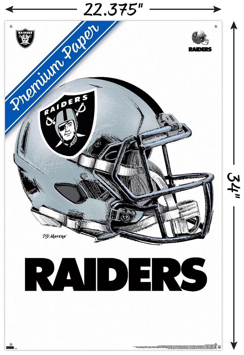 NFL Las Vegas Raiders - Casque anti-goutte 20