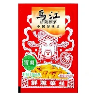 WJ Preserved Mustard Tuber Fresh Flavor, 320g